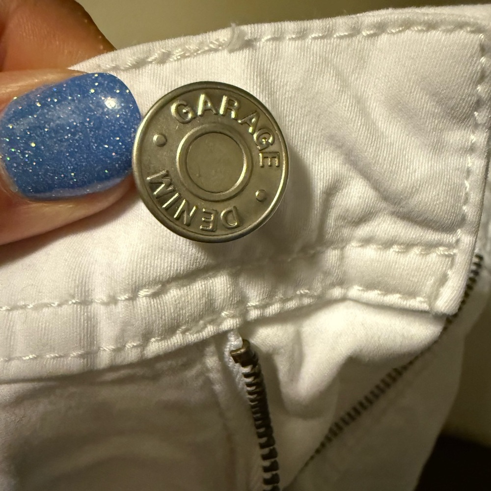NEW! Garage white cargo pants - Picture 7 of 8